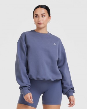 Oner Active All Day Lätta Oversized Tröjor Blå | FVAQ-62079