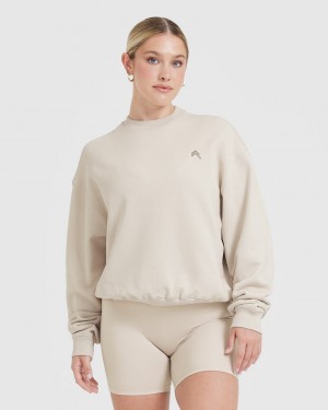 Oner Active All Day Lätta Oversized Tröjor Bruna | VEXB-82174