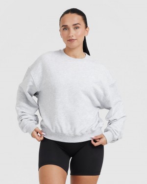 Oner Active All Day Lätta Oversized Tröjor Ljusgrå | TDRS-34592