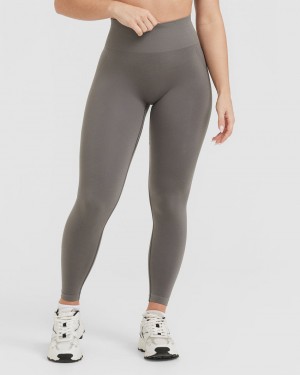 Oner Active Effortless Seamless Leggings Grå | RVLK-86253