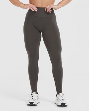 Oner Active Effortless Seamless Leggings Mörkgrå Bruna | TARZ-20563