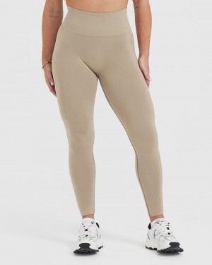 Oner Active Effortless Seamless Leggings Grå | HWKA-84015