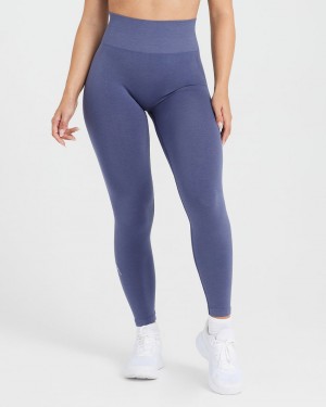 Oner Active Effortless Seamless Leggings Blå | AJNU-48651