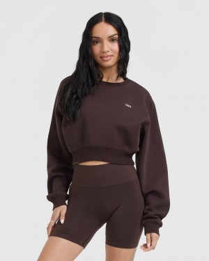 Oner Active Foundations Crop Tröjor Lila Bruna | JHPB-51069