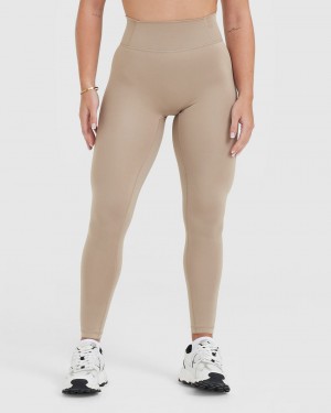 Oner Active Timeless High Waisted Leggings Grå | BPIN-36825