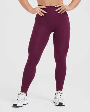 Oner Active Timeless High Waisted Leggings Lila | DZAU-26704