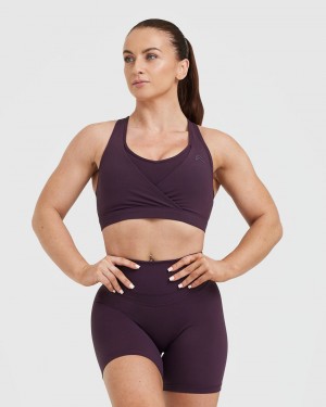 Oner Active Unified Layered Sports Bras Lila | LJDZ-79463