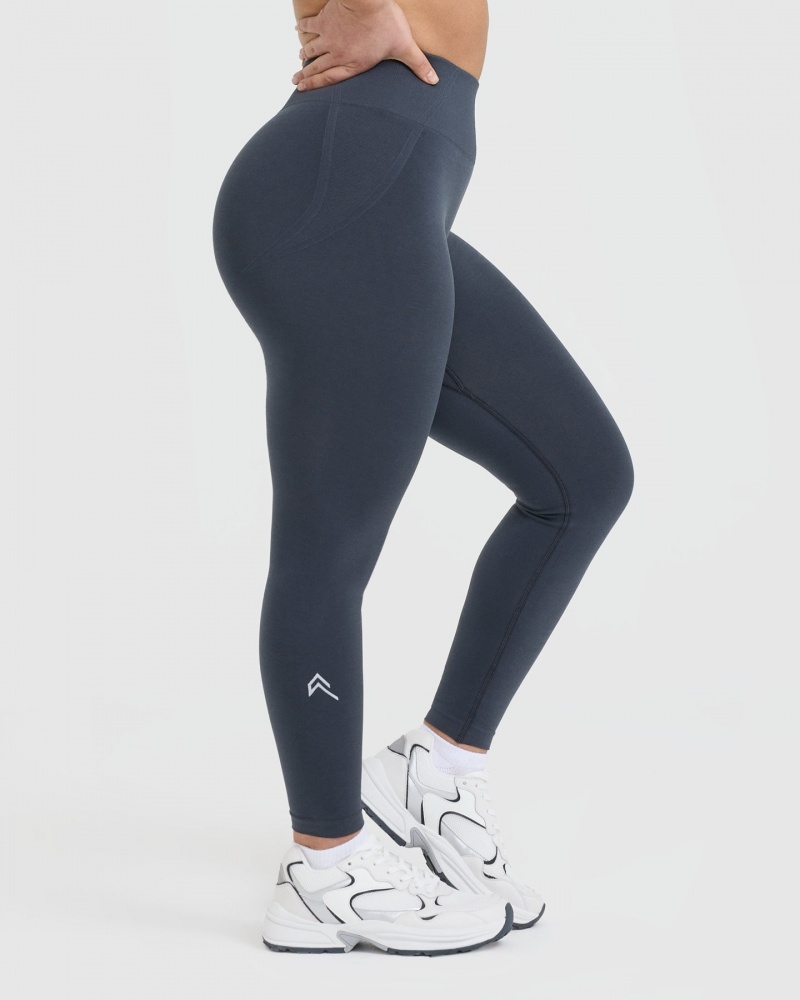 Oner Active Effortless Seamless Leggings Blå | KJCF-76598