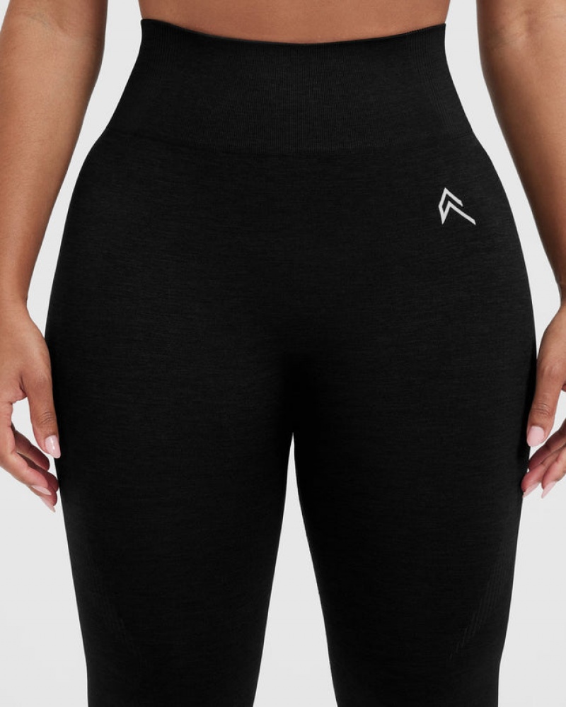 Oner Active Klassiska Seamless 2.0 Leggings Svarta | YNBM-07831