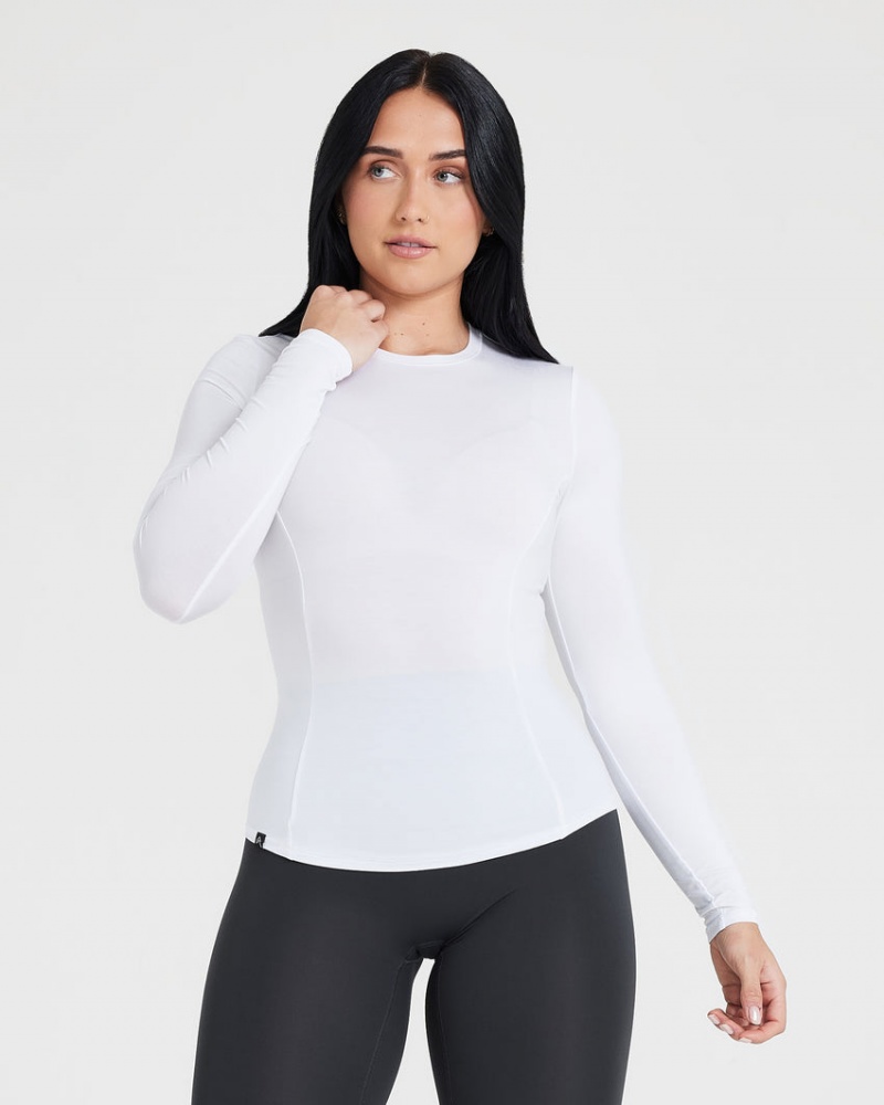 Oner Active Mellow Soft Long Sleeve T-shirt Vita | LZCR-78154