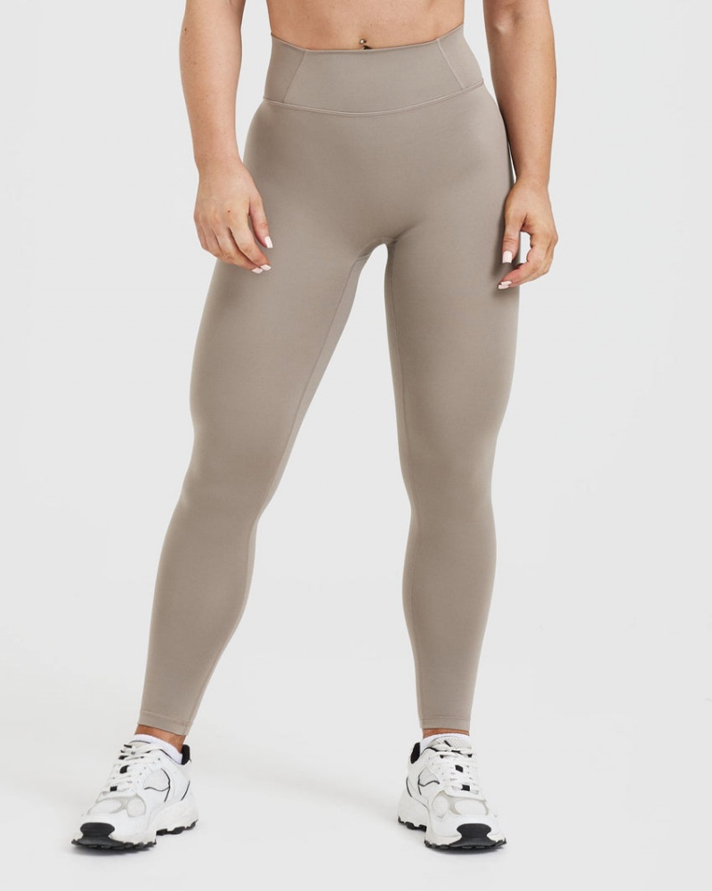 Oner Active Timeless High Waisted Leggings Grå | DFBX-51269