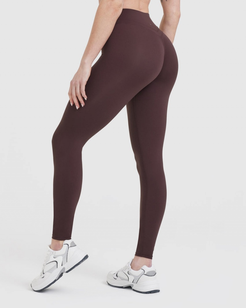 Oner Active Unified High Waisted Leggings Lila Bruna | YOTR-71234