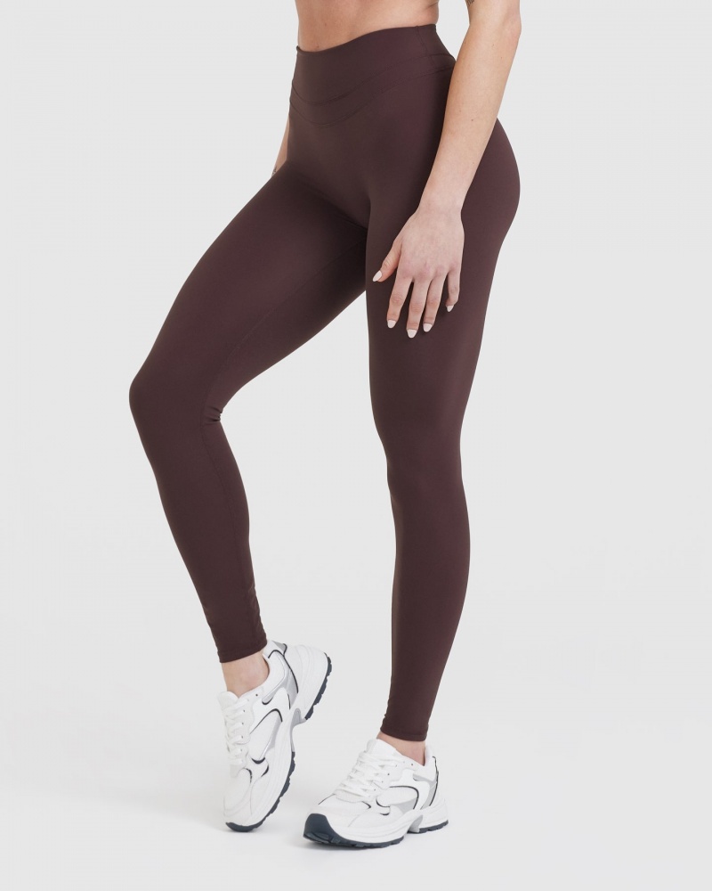 Oner Active Unified High Waisted Leggings Lila Bruna | YOTR-71234