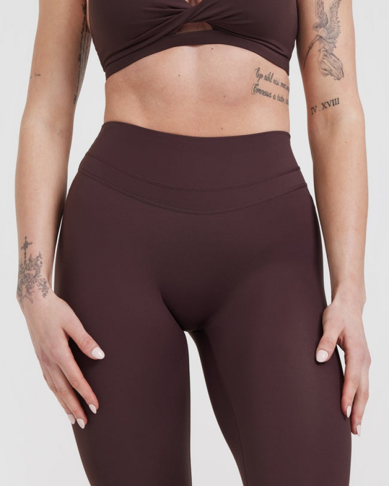 Oner Active Unified High Waisted Leggings Lila Bruna | YOTR-71234